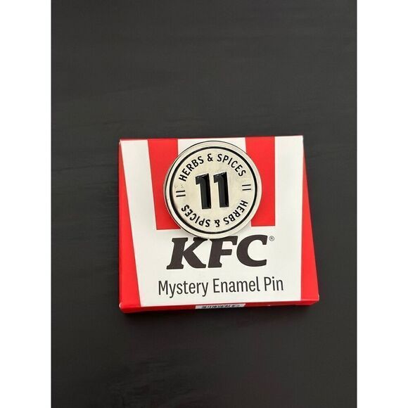 KFC Chicken & Sides "11 Herbs and Spices" Blind Box Enamel Pin - Picture 1 of 4